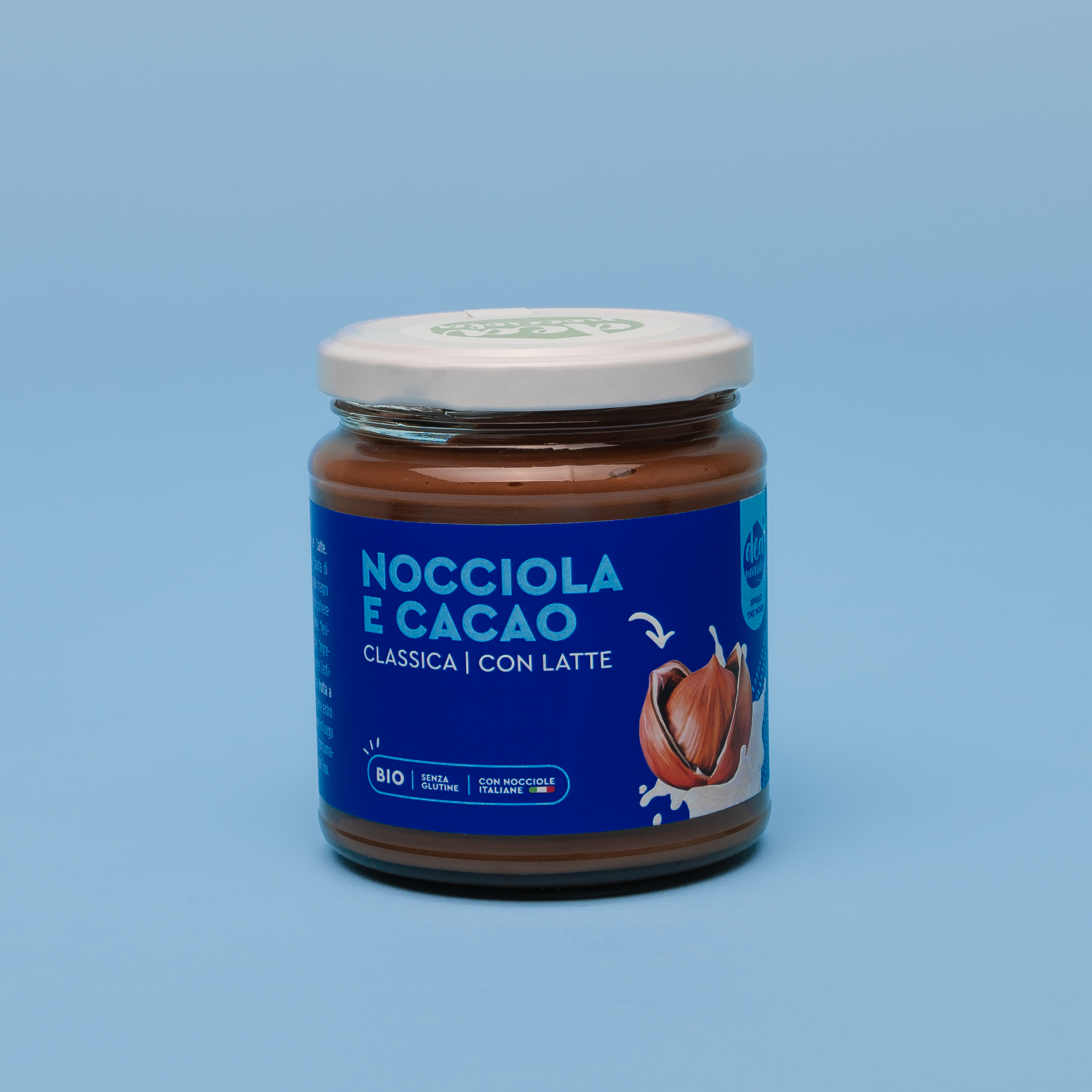 Crema Bio Classica Nocciole e Cacao al latte